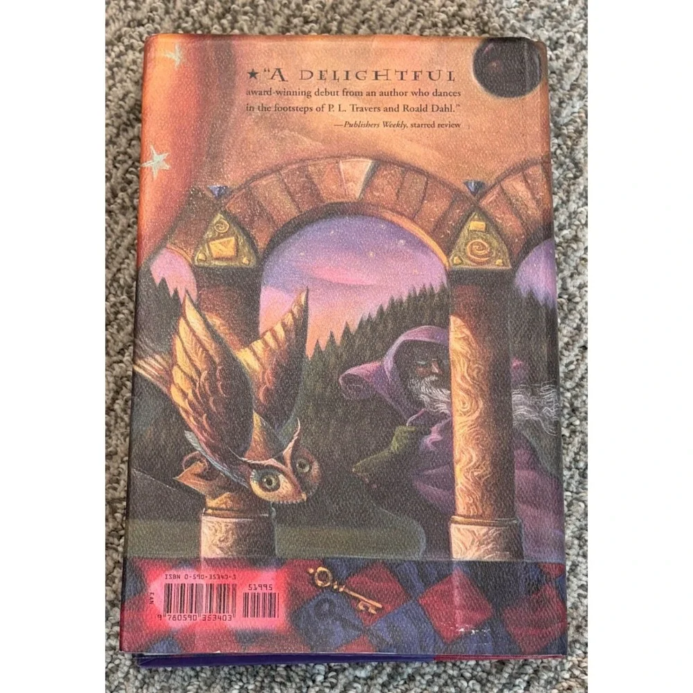 Harry Potter and the‎ Sorcerer's Stone Book 1st American Edition EUC Hardcover